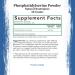 Holistic Bin Phosphatidylserine Powder | Phosphatidylserine Supplement Powder Extracted from Non GMO Soy Lecithin | Nootropics Brain Support Supplement for Memory & Focus - Buy Online on GoSupps.com