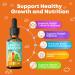Appetite Booster Drops for Kids - Toddler Liquid Formula to Support Healthy Nutrient Absorption with Vitamins B1 B3 B6 B12 Zinc & L-Lysine - Ages 2+ - Sugar-Free 2 Fl Oz 2 Fl Oz (Pack of 1) - Buy Online on GoSupps.com
