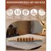 Natural Wood Massage Roller with Handle | Anti-Cellulite Maderotherapy Device for Legs & Neck - Buy Online on GoSupps.com