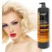 Muster e Dikson Antiorange shampoo Diskson Blond ideal for blond and white hair neutralizes unwanted reflections of red copper and orange thanks to the blue antiorange pigments 1000 ml - Buy Online on GoSupps.com