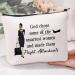 Meikiup Air Stewardess Makeup Bag | Perfect Flight Attendant Gifts & Aviation Accessories | Smartest Women's Travel Zipper Cosmetic Bag - Buy Online on GoSupps.com
