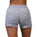 90 Degree By Reflex Women's Soft Comfy Lounge Shorts 2 Pack - Heather Grey, Large - With Pockets and Drawstring - Buy Online on GoSupps.com