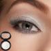 Shimmer Eyeshadow Single Palette - High Pigment & Long-lasting (White) - Buy Online on GoSupps.com
