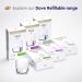 Dove Deodorant Refill Kit Aluminum-Free Coconut + Pink Jasmine 1.13oz - 2 Count Pack - Tropical Scent - Buy Online on GoSupps.com