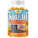 Kidz IQ Focus Gummies for Kids & Teens | Support Attention Memory & Concentration | Omega 3 DHA Focus Vitamins for Preteen | Orange Flavor Non-GMO Gluten-Free 60 Gummies