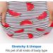 2-Pack Cute Dog Shirts for Medium Dogs | Summer Sleeveless Vests - Fun Fruit & Watermelon Stripes - Buy Online on GoSupps.com