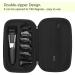 Black Texture Tisnia Trimmer Case for Philips Norelco MG3750 Series 3000 Men's Grooming Kit - Fits Hair Trimmer, Beard Trimmer, Hair Clipper & Attachments - Buy Online on GoSupps.com