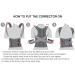 Ortonyx Comfort Posture Corrector - Fully Adjustable Clavicle and Shoulder Support Brace - Black - XS - Pack of 1 - Buy Online on GoSupps.com