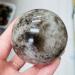 Natural Soot Stone Sphere Quartz Crystals Gemstones Home Decoration NaturalReiki Decoration Room Decoration Stone Mineral Specimen - Buy Online on GoSupps.com