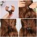 6-Piece Morhom Medium Hair Claw Clips - 1.3 Inch Brown Hair Jaw Clips for Thick or Medium Hair - Women's Hair Accessories - Buy Online on GoSupps.com