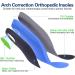 Orthotic Insole Arch Support for Insole Plantar Fasciitis Insole Trimable Size for Over Pronation Metatarsalgia Flat Feet Heel Pain Insoles for Men and Women XL(UK M'S10.5-12 EU M'S44-47) - Buy Online on GoSupps.com