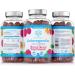 High Strength Ashwagandha Gummies - 1200mg with 5% Withanolides - Natural Raspberry Flavored Chewables - 75 Day Supply - UK Made - Buy Online on GoSupps.com
