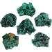 NUPUYAI Natural Malachite Stone Rod | Irregular Crystal Druse Cluster | Reiki Healing & Feng Shui Decor for Home & Office (51-100g) - Buy Online on GoSupps.com