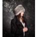 Futrzane Russian Faux Fur Hat for Women - Comfy Cossack Style Silver Fox Design - Buy Online on GoSupps.com