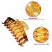2023 New Amber Acrylic Jelly Hair Claw Clips for Women - Strong Hold, Excellent Quality - Perfect Gift for Thick & Thin Hair - Buy Online on GoSupps.com