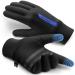 FREETOO Touchscreen Winter Running Gloves Men with Flannel Lining 1 pair Black Medium