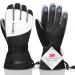 Hikenture winter gloves men women waterproof 3m windproof ski gloves winter gloves Bicycle Ski run men women windproof gloves winter cross -country
