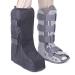 ARUNNERS Walking Boot Cover for Medical Brace Orthopedic and Fracture Cast with Hook Loop (Black, Tall, Medium) Tall with Hook Loop Medium