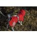Hurtta Monsoon Eco Hundelegenmantel | Waterproof Dog Rain Jacket with Reflectors | 100% Recycled Material | Red 30cm - Buy Online on GoSupps.com