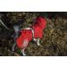 Hurtta Monsoon Eco Hundelegenmantel | Waterproof Dog Rain Jacket | 100% Recycled Material | Reflective Red | 70cm Rose Hip - Buy Online on GoSupps.com