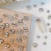 FEIlei 10Pcs Flatback Glass Nails Rhinestones Nail Art Decoration Manicure Accessory - Buy Online on GoSupps.com