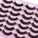 JIMIRE Russian Strip Eyelashes Cat Eye Volume Eyelashes Natural Look Like Eyelash Extensions Fluffy D Curly Thick Faux Mink Hybrid Lashes 14 Pairs Pack Natural RS Lashes - Buy Online on GoSupps.com
