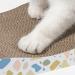 Conlun Cat Scratcher Cat Scratching Pad with Different Scratch Textures Wave Curved/Flat Shape Design Corrugated Cardboard Double-Sided Anti-Slip Durable Cardboard Cat Scratcher - Buy Online on GoSupps.com