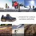 Gr del Crampons for Mountain Shoes | 19 Teeth Stainless Steel Anti-Slip Spikes for Hiking Trail Running & Trekking | Adult & Children's Sizes - Buy Online on GoSupps.com