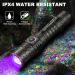 ULTRAFIRE UV 395nm Torch - USB Rechargeable Powerful Ultraviolet LED Black Light Ideal for Resin Curing/Scorpion Detection/Fluorescent Discovery/Pet Urine Disclosure - Pack of 2 - Buy Online on GoSupps.com