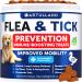 Flea and Tick Prevention for Dogs Chewables - Flea and Tick Treatment for Dogs - Natural Flea and Tick Supplement for Dogs - Oral Flea Pills for Dogs - Pest Defense - All Breeds and Ages Brown 120 Chews