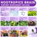 Brain Supplements for Memory and Focus 11 in 1 Brain Supplement with NAC B12 L-Theanine Bacopa Monnieri & More - for Brain Cognitive Mental Clarity & Concentration - Vegan 30 Caps(30 Servings) - Buy Online on GoSupps.com