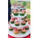 Set of 25 JeVenis Glitter Watermelon Cupcake Topper Watermelon One Cupcake Topper Baby Girl First Birthday Cupcake Topper - Buy Online on GoSupps.com