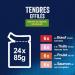 FELIX Tender Jelly Adult Cat Food - Beef Salmon Chicken & Trout with Vegetables | 24 x 85g Freshness Pouch | International Shipping - Buy Online on GoSupps.com