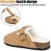 MAIITRIP Women's Orthopedic Cork Clogs Slippers with Arch Support - Brown - Buy Online on GoSupps.com