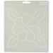 Quilting Creations Floral Design Quilt Stencil  6