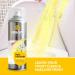 GLEAN Poo-Foamari Pre Poo Toilet Spray | Citrus | 3 x 500ml | Family Size Toilet Spray Traps Nasty Odours | Use Before You Go | Powerful Foaming Action Traps Odours and Cleans The Toilet Bowl Citrus 500 g (Pack of 3) - Buy Online on GoSupps.com