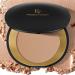 FV Setting Powder Medium Coverage and Long Lasting Compact Face Powder Shine Control Pressed Powder with Mattifying Finish for All Skin Types Silky Makeup Powder No Caking on Fine Lines and Pores 8g (Natural Beige)
