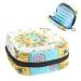 Women's bonds Storage pockets Stillpad Waller abstract art sun portable period kit pocket feminine product bag for women girls color3