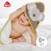 Fehn Baby Bathing Towel Australia - Hooded Cotton Poncho for Toddlers with Sweet Koala - 80x80 cm - Buy Online on GoSupps.com