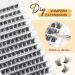QUEWEL Eyelash Cluster - Mixed Length Natural Look DIY Extensions | Reusable & Permanent Thin Band - Perfect for Home Use (FD01) - Buy Online on GoSupps.com