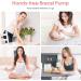 Jheppbay Double Electric Wearable Breast Pump - Handsfree & Pain-Free with Remote Control (BPA Free) - Buy Online on GoSupps.com