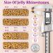 Buy Resin Jelly Rhinestones & B7000 Glue | 2 Gold Flatback Crystal Boxes for DIY Crafts Tumblers and More - Perfect for Clothing Shoes and Manicure - Buy Online on GoSupps.com