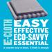 E-Cloth Stainless Steel Microfiber Cleaning Cloth Set - 2 Pack for Polishing & Cleaning - Gray & Silver - Buy Online on GoSupps.com