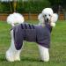 Microfiber Dogs Bathrobe | Absorbent Dog Towel Coat with Velcro | Perfect for Large & Small Dogs - Buy Online on GoSupps.com