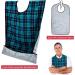 Shop Sewokon Adult Bibs - Stylish Black Bibs for Adults | International Shipping Available - Buy Online on GoSupps.com