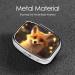 Cute Fox Printed Square Pill Box | Portable Travel Medicine Organizer | International Shipping - Buy Online on GoSupps.com