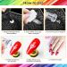 3 Piece Clear Nail Stamp Set for French Nails - Silicone Nail Art Stamps & Accessories - Buy Online on GoSupps.com