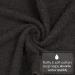 Gold Textiles 100% Cotton Washcloth 12-Pack | Grey | 13x13 Inches | Ultra Soft & Absorbent - Hotel & Spa Collection - Buy Online on GoSupps.com