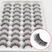 Rheross 80 Pairs 3D Fiber Lashes Natural False Eyelashes Dramatic Volume Lashes Makeup Extension Eyelashes - Buy Online on GoSupps.com