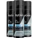 Syoss tinting mousse ice blue (3 x 120 ml) washable foam tinting for a color nourishing tint foam with anti-yellowish effect for blonde hair blue 120 ml (3 Pack)